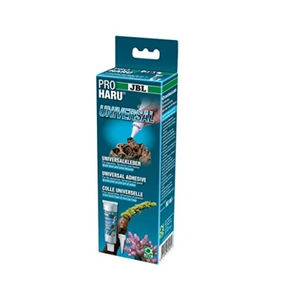 Imagen de JBL ProHaru Adhesivo universal negro para acuarios, terrarios y estanques, 80 ml, 1 unidad