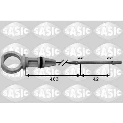Imagen de SASIC 1940003 Varilla de Aceite amarillo PEUGEOT: 5008 I, 207 Hatchback, 308 I CITROËN: C4 Grand Picasso, C5 3, Picasso 1