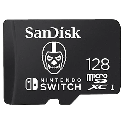 Imagen de SanDisk 128GB Fortnite microSDXC Tarjeta para Nintendo Switch, de memoria con licencia