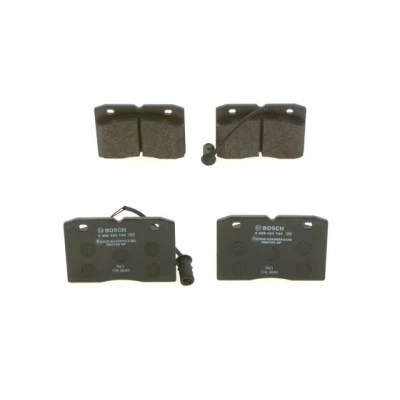 Imagen de BOSCH 0 986 424 144 Juego de pastillas freno Low Metallic con sensor desgaste incorporado IVECO: DAILY 2 Kasten/Kombi