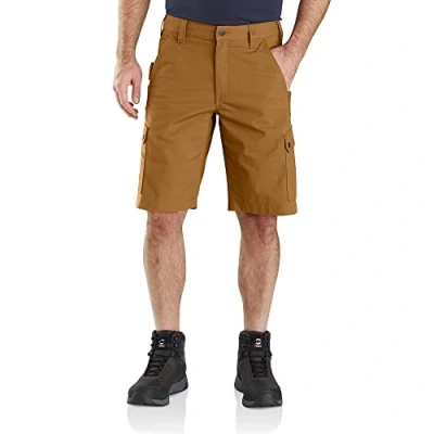 Imagen de Carhartt Rugged Flex Relaxed Fit Ripstop Cargo Work Short Pantalones Cortos Utility, marrón, 32W Hombres