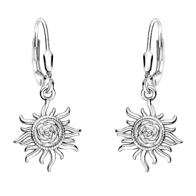 Imagen de SOFIA MILANI Pendientes para Mujeres en Plata de Ley 925 con Circonitas Creole Sol E1524