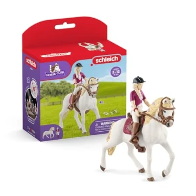 Imagen de schleich HORSE CLUB 42540 — Sofia y Blossom, 10 Piezas Incluye Jinete Caballo Animales de Juguete Coleccionables Set Caballos Juguetes para Niños 5 Años o Más