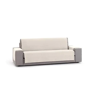 Imagen de Eysa Levante Funda de sofá, Algodón, Beige, 2 PLAZAS