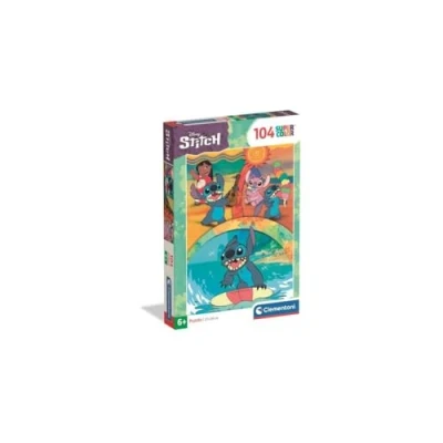 Imagen de Clementoni Puzzle Infantil 104 Piezas Walt Disney Stitch, Personajes Stitch Disney, 25042
