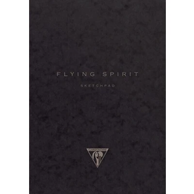 Imagen de Clairefontaine 930021C Flying Spirit Bloc de notas con tapa protectora, 16 x 21 cm, 100 páginas, marfil