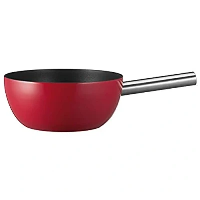 Imagen de Spring 2896560624 Caquelon Cacerola para fondue (aluminio, 23 cm, apta inducción), color rojo