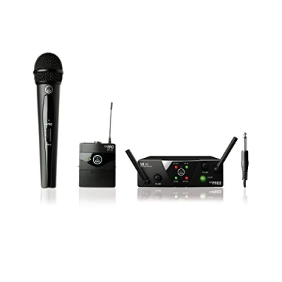 Imagen de Akg Wms 40 mini dual vocal instrumental set inalambrico micro petaca