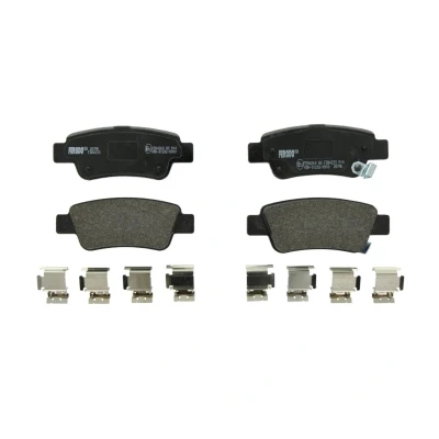 Imagen de FERODO PREMIER ECO FRICTION FDB4233 Juego de pastillas freno con avisador acústico desgaste accesorios HONDA: CR V 3, 4