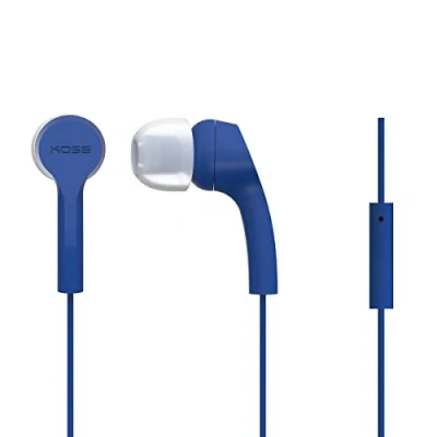 Imagen de Auriculares Con Cable Y Micrófono Koss Keb9i Azul