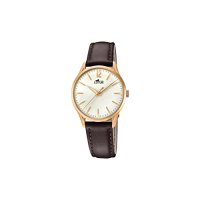Imagen de Lotus Watches Reloj Análogo clásico para Mujer de Cuarzo con Correa en Cuero 18407/1