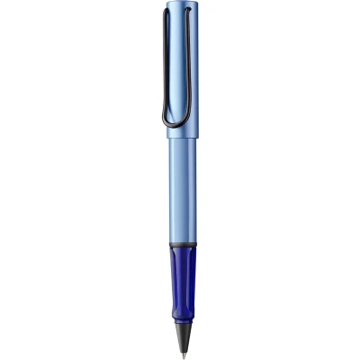 Imagen de Lamy AL star 3E1 Bolígrafo de punta redonda (aluminio acuático con mango ergonómico y clip metálico autoamortiguador, incluye recambio M 63 M)