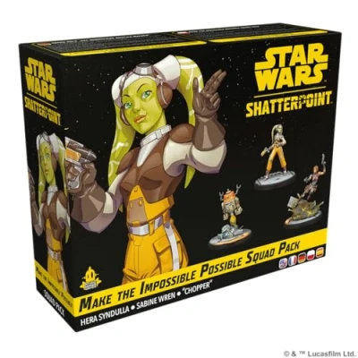 Imagen de Atomic Mass Games Star Wars Shatterpoint Make The Impossible Possible Squad Pack A Partir de 14 Años para 2 Jugadores 90 Min por Partida Multilenguaje (Incluye Español)