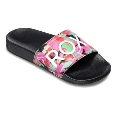 Imagen de Roxy Slippy II, Sandalia, Black Multi Camo, 33 EU