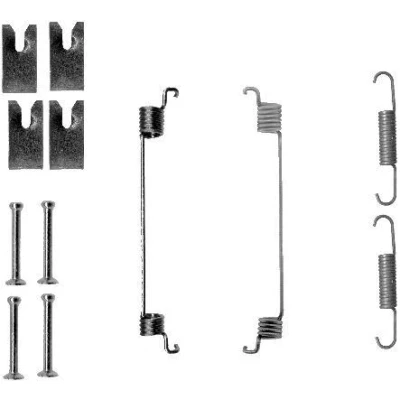 Imagen de TEXTAR 97031500 Juego de accesorios, zapatas freno FIAT: Grande Punto Hatchback, II 500 OPEL: Corsa D Adam