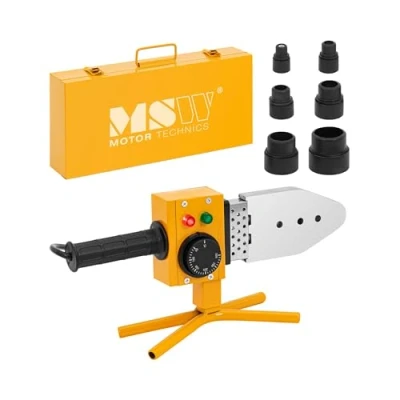 Imagen de MSW Soldadora de tubos 1000 W 20 a 63 mm hasta 300 C Soldador polietileno termofusión Máquina soldadura por fusión zócalo enchufe