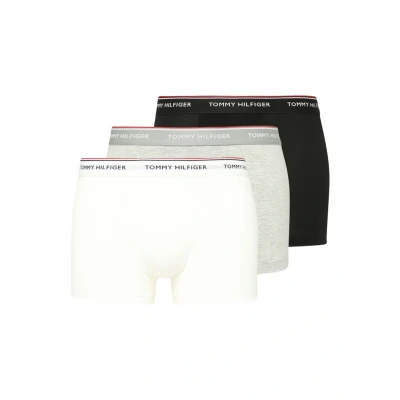 Imagen de Tommy Hilfiger Premium Essentials Trunk 3 PACK Calzoncillos, Hombre, Talla: Small, Grey/black/white