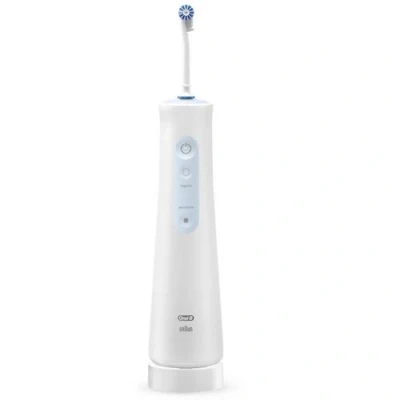 Imagen de Oral B Aquacare, Irrigador Bucal Portátil con Tecnología Oxyjet 4 Modos de Limpieza, Blanco