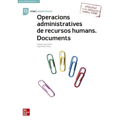 Imagen de CUTX Operacions administratives de recursos humans GM CAT 9788448622602 (SIN COLECCION)
