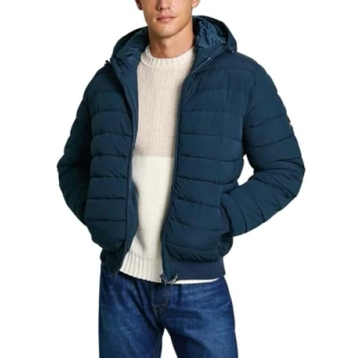 Imagen de Pepe Jeans Tomek Chaqueta de invierno, Hombre, Talla: Large, Dulwich blue
