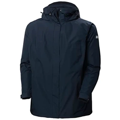 Imagen de Helly Hansen Mujer Chubasquero Aden Plus, 1X, Azul marino