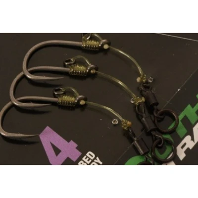 Imagen de Korda Chod Rigs 7,5cm Tamaño de Anzuelo 4 Con barba Bajo línea carpfishing