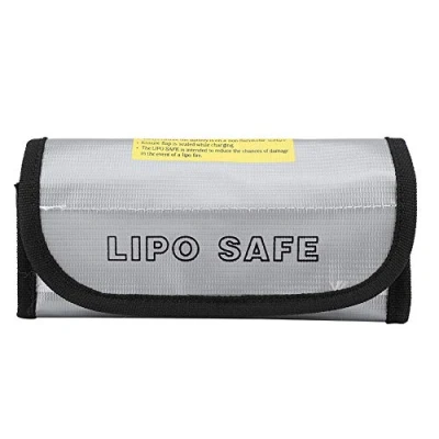 Imagen de Roberee Cargadores Bolsa ignífuga Batería LiPo Bolsas de Seguridad a Prueba explosiones protección Carga