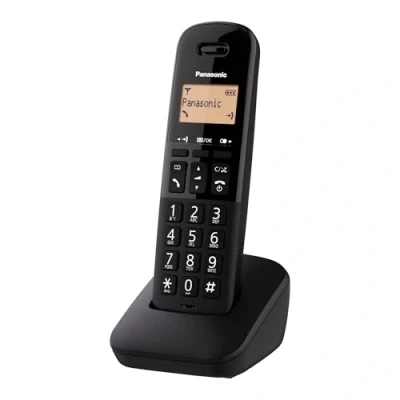 Imagen de Teléfono Panasonic KX TGB610SPB, Bloqueo de llamadas, 50 contactos, Resistente a golpes, Negro
