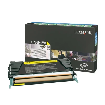 Imagen de Lexmark C736H1YG toner amarillo XL