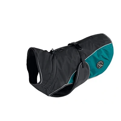 Imagen de HUNTER Abrigo para Perro (60 cm), Color Gris y Verde