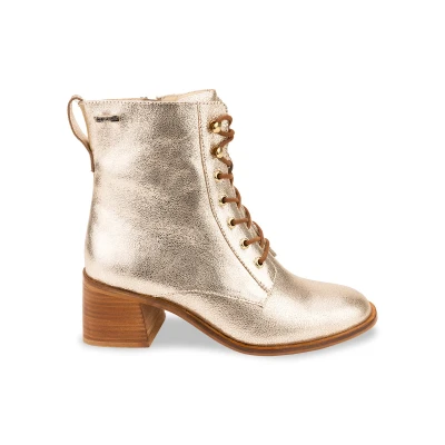Imagen de Les Tropeziennes par M Belarbi FIFI Botines con cordones, Mujer, Talla: 39, Gold Zapatos