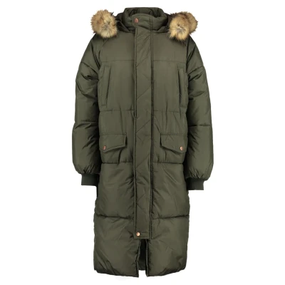 Imagen de Urban Classics Abrigo de invierno, Mujer, Talla: XS, Darkolive