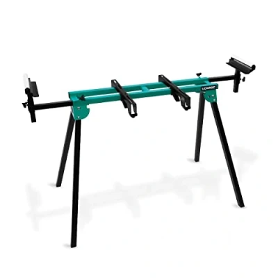 Imagen de VONROC Soporte de ingletadoras Base universal Ajustable en altura y anchura Capacidad carga 150 kg