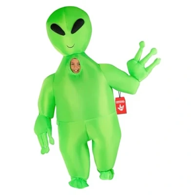 Imagen de Morph Disfraz Alien Hinchable Niño, Inflable Niño Alien,Traje Alien,Disfraz Halloween