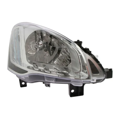 Imagen de ABAKUS 552 1141RMLD EM Faros derecha H4 con luz intermitente servomotor para reg. alcance luces P43t CITROËN: Berlingo II Furgón,