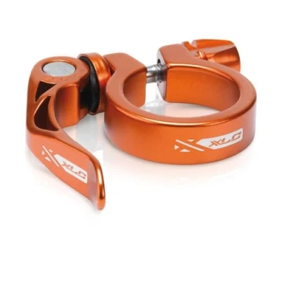 Imagen de XLC Abrazadera Sillín PC L04 Aluminio Cierre rápido 34.9 mm, Unisex, Naranja
