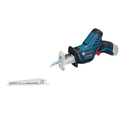 Imagen de Bosch Professional 12V System GSA 14 Sierra sable a batería (0 3000 cpm, profundidad de corte 65 mm, sin batería, en caja)
