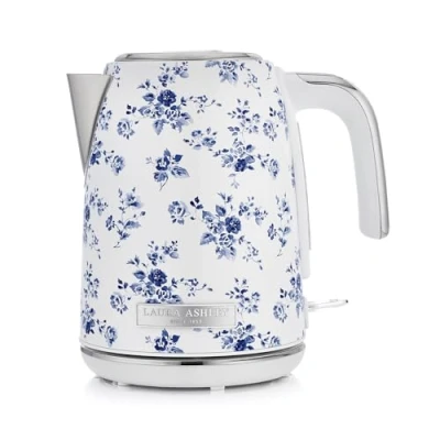 Imagen de VQ Laura Ashley Hervidor de Agua China Rose 1.7 Litros Gran Capacidad, 2,2 KW Ebullición Rápida con Protección Contra Sobrecalentamiento