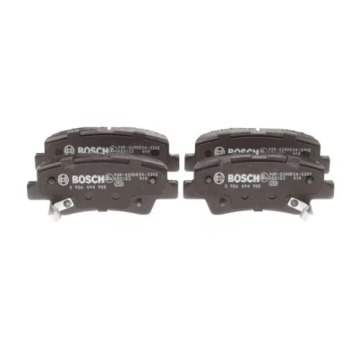 Imagen de BOSCH 0 986 494 908 Juego de pastillas freno Low Metallic con contacto aviso desgaste incorporado HYUNDAI: Tucson, i30 II Hatchback