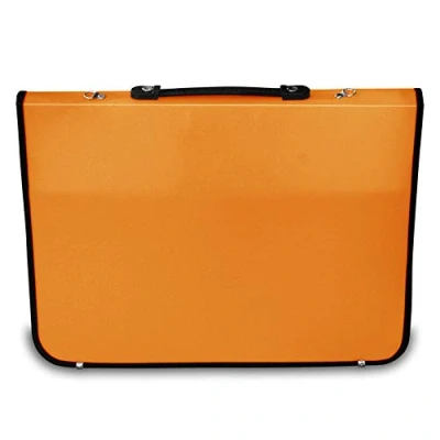 Imagen de Artcare Portafolio tamaño A3 Academy, Color Naranja, Material sintético, 48x4x35 cm