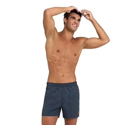 Imagen de arena Bywayx R Bañador Hombre Mar y Piscina, Cómodo Tejido Reciclado de Secado Rápido, con Slip Interior Malla Bolsillos Laterales