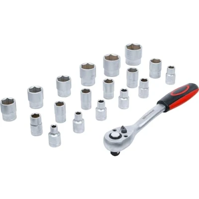 Imagen de BGS Diy 15110 Juego de llaves vaso entrada 12,5 mm (1/2&quot;) 8 32 19 piezas