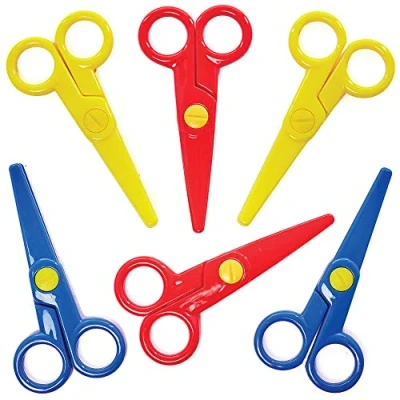 Imagen de Baker Ross FC937 Tijeras para Arcilla Juego de 6, manualidades niños