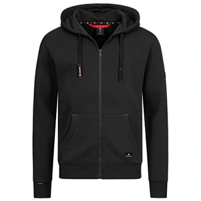 Imagen de Höhenhorn Woodberg Sudadera con capucha para hombre, Negro , 3XL