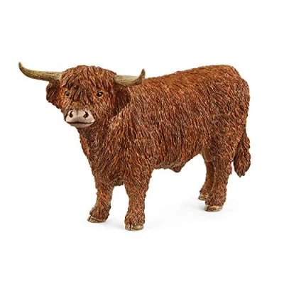 Imagen de Schleich Highland Bull Animal Farm World, Multicolor, M (13919)