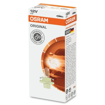 Imagen de Bombilla incandescente, panel de instrumentos OSRAM 2352MFX6
