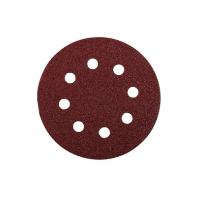 Imagen de KWB 49491924 Pack de 5 discos abrasivos (8 AGU, 125 mm GR 240, sistem Quick Stock)
