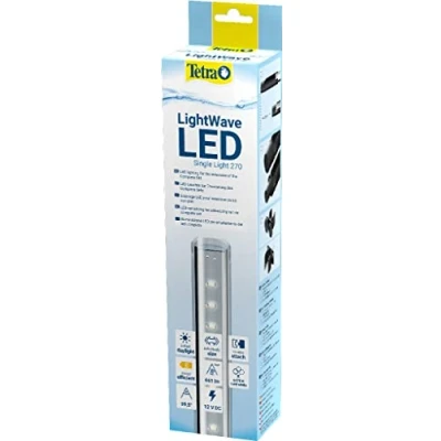 Imagen de Tetra LightWave 270 Single Light, Lámpara LED de acuario, segundo punto luz al Set Completo, energía eficiente y duradera