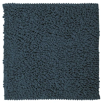 Imagen de Sealskin alfombra de baño Twist microfibra 60x60 cm azul