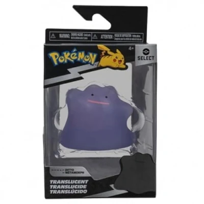 Imagen de Pokémon PKW2742 7,5 cm Select Figures Ditto (Transparente), Figura Oficial